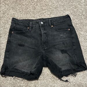 Old Navy Black High Waist Women Shorts